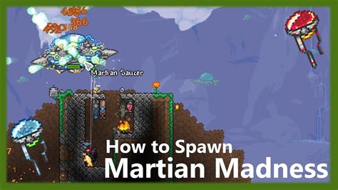 how to start martian madness|HOW TO SPAWN MARTIAN PROBES .
